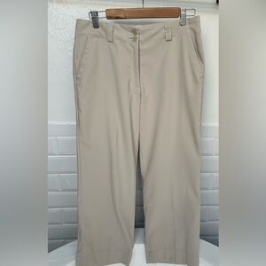 Nike Golf Tan /  Cream Dri-FIT Cropped Pants